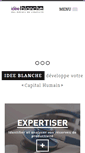 Mobile Screenshot of ideeblanche.fr